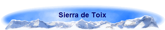 Sierra de Toix